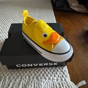 Converse Kids Yellow Duck Sneakers